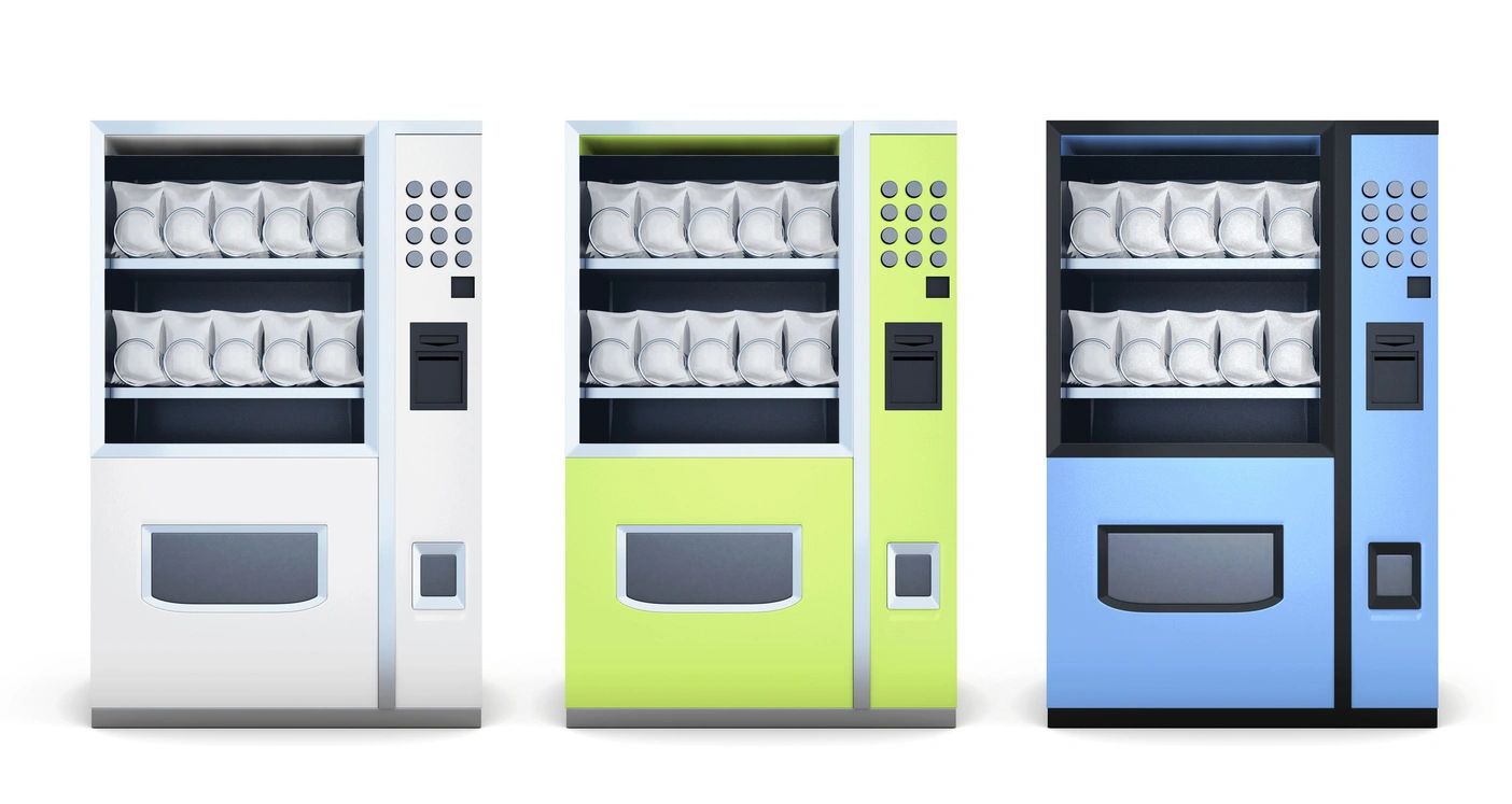 What are some different types of vending machines?