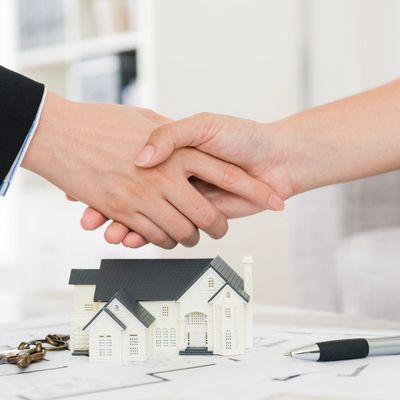 Handshaking in agreement to a transaction