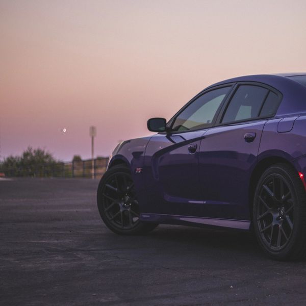 Purple Dodge Charger