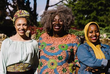 Three women of color