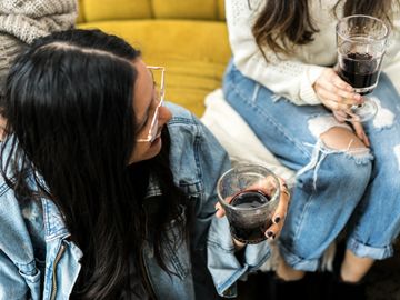 People enjoying wine tasting class