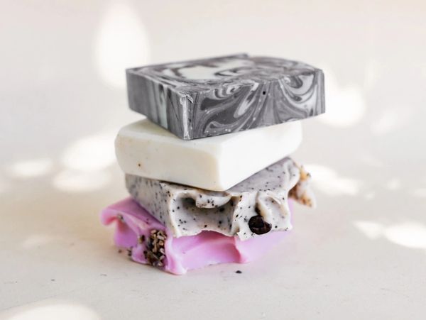 Stack of soap