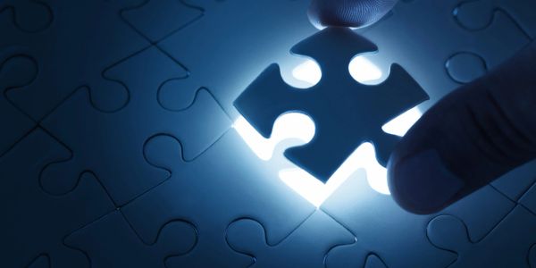 shadowed puzzle piece indicating brightside advisers is a perfect fit