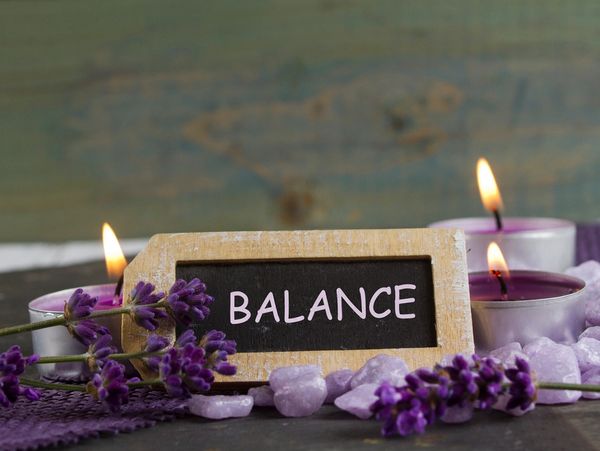 Balance in our life.