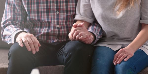 A couple talks about their struggles during couples counseling at Southside Counseling & Therapy.