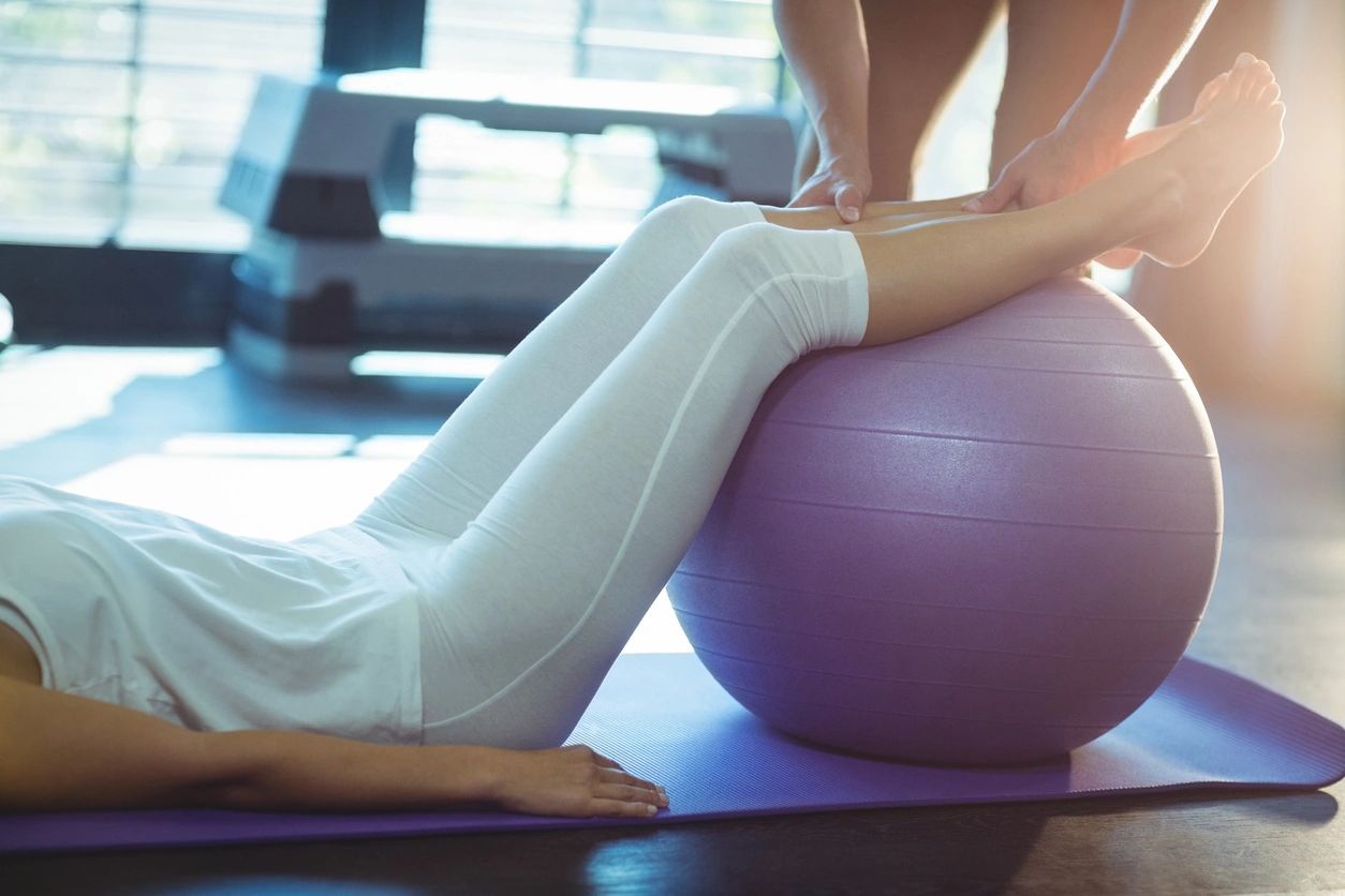 Use a Yoga Ball to Treat Your Parkinson's Stooped Posture and