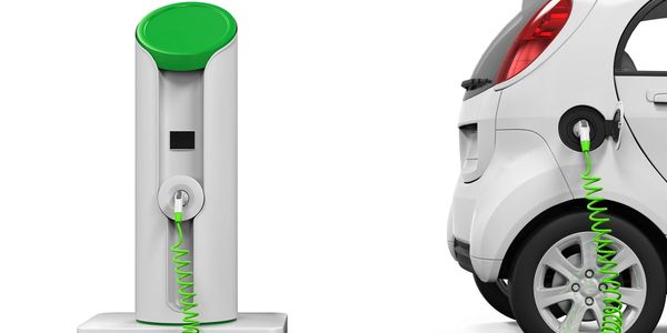 Electric car charger installation