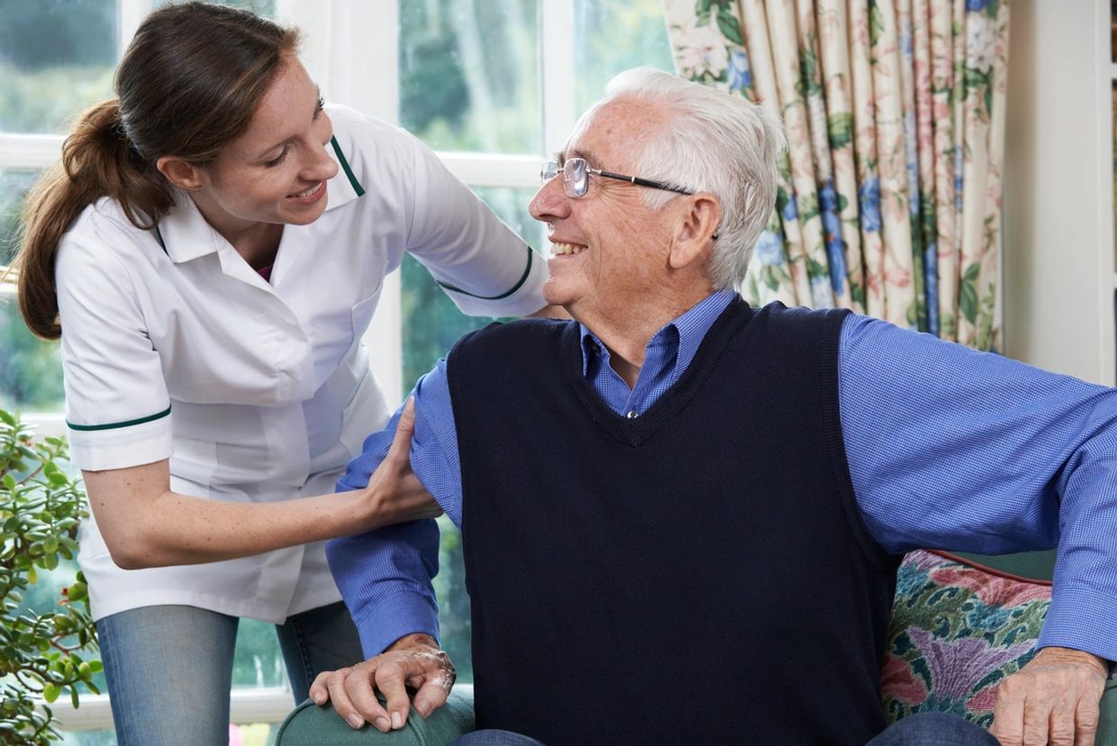 The elderly like routines and seeing the same familiar faces.