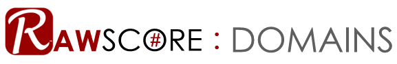 RawScore Domains