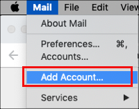 set up outgoing mail server for godaddy email on mac pro