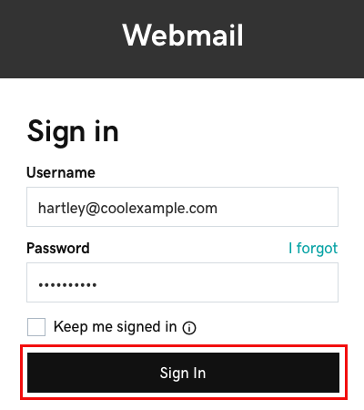 Fazer login no webmail | Email Profissional - Ajuda da GoDaddy BR