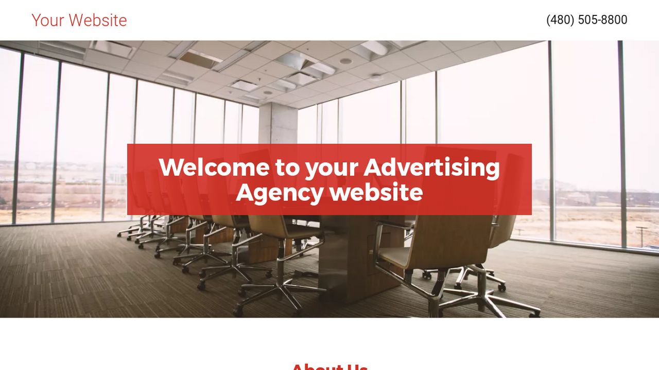 Advertising Agency Template