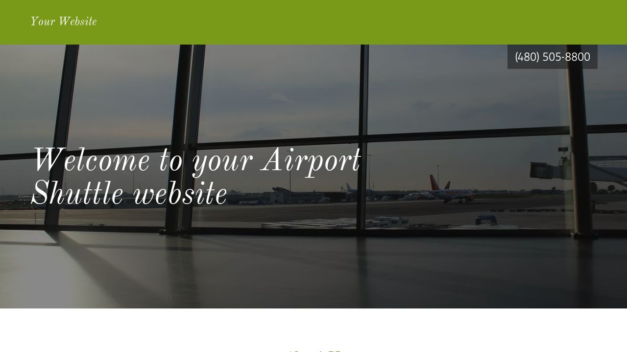 Example 5 Airport Shuttle Website Template | GoDaddy - 1280 x 720 jpeg 59kB