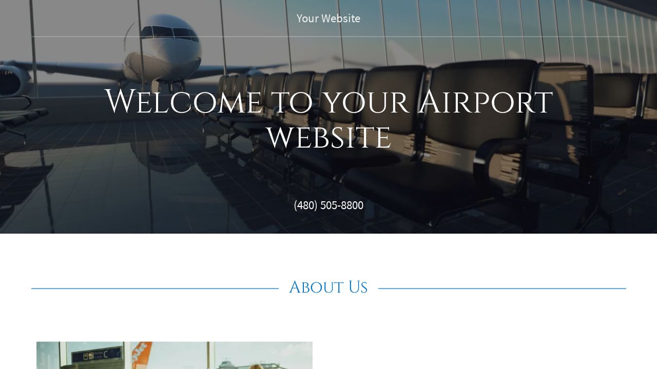 airport-website-templates-godaddy