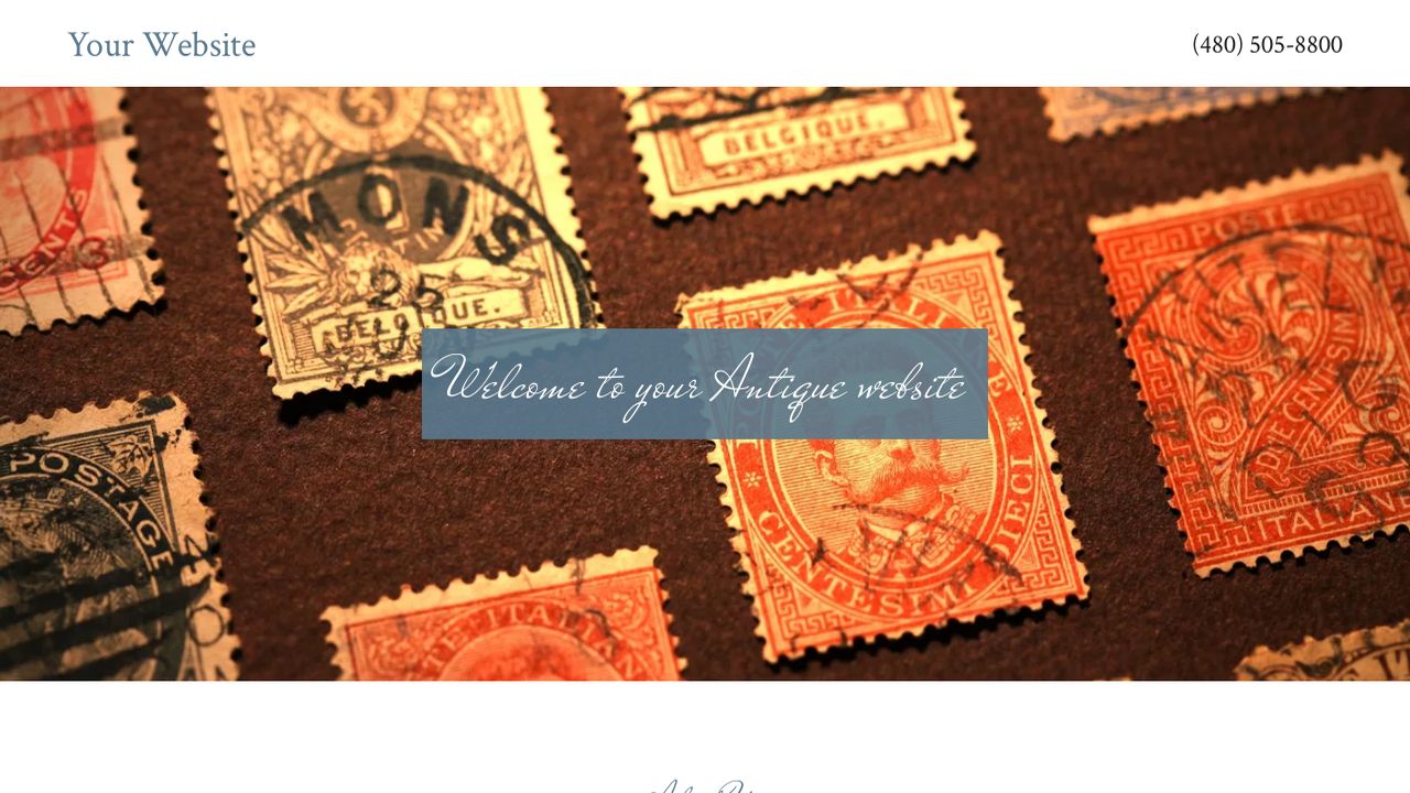 Antique Website Templates GoDaddy