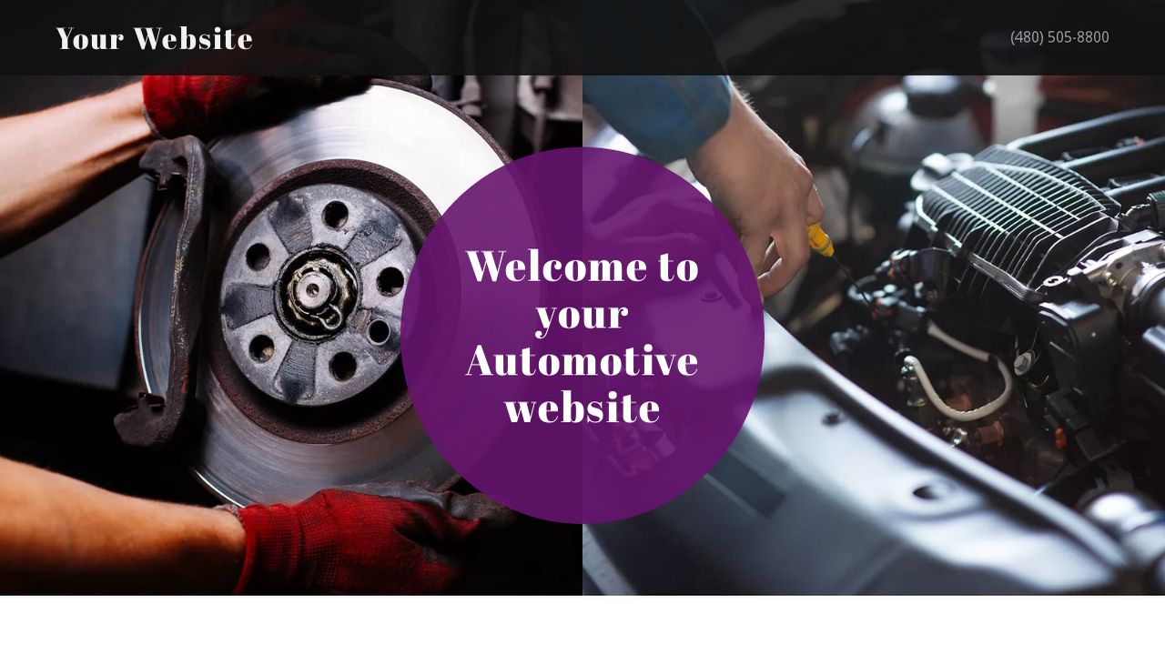 Automotive Website: Example 13
