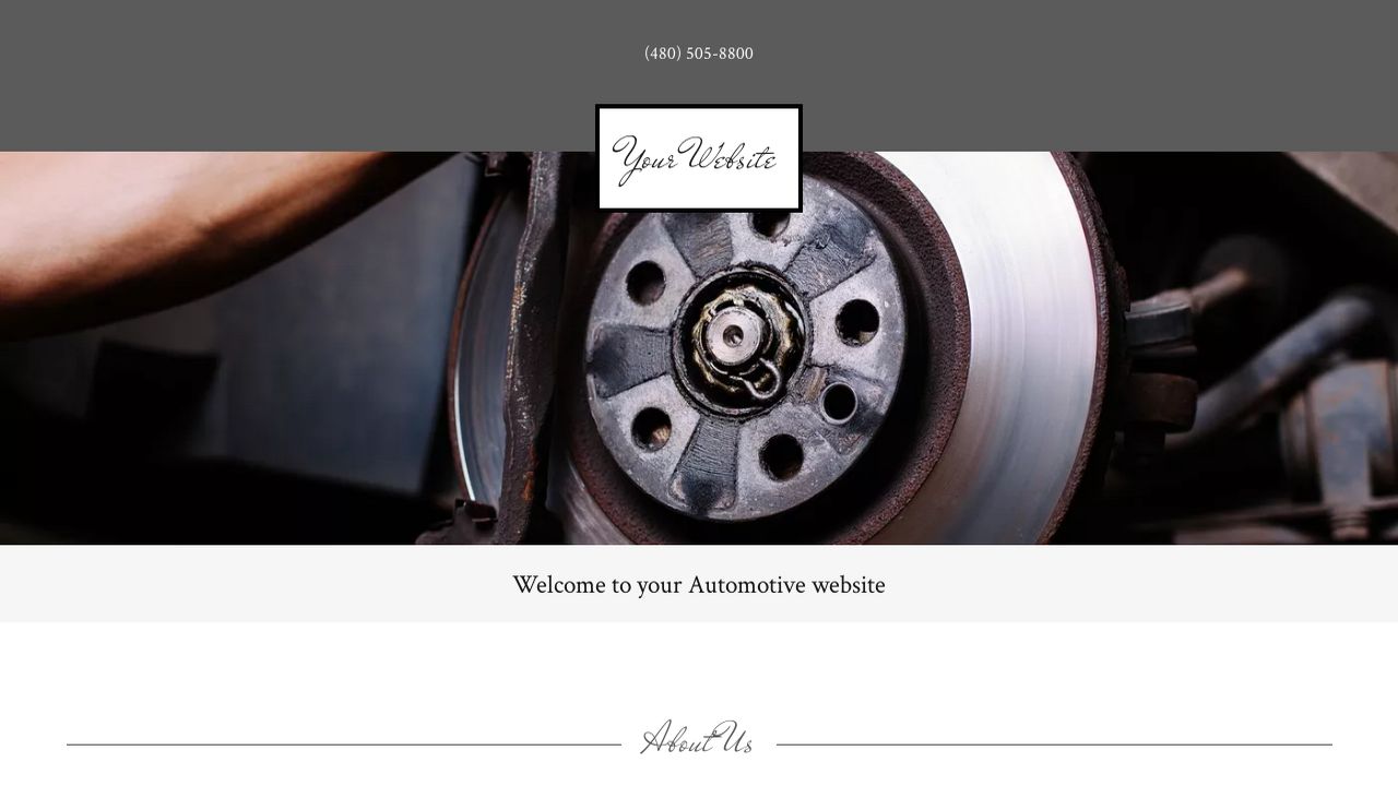 Automotive Website: Example 9
