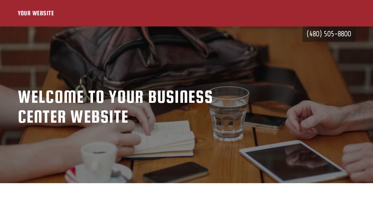 Business Center Website: Example 14
