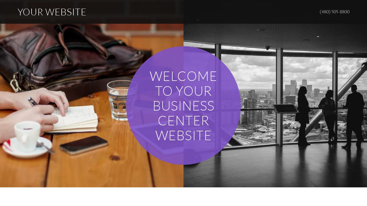 Business Center Website: Example 6