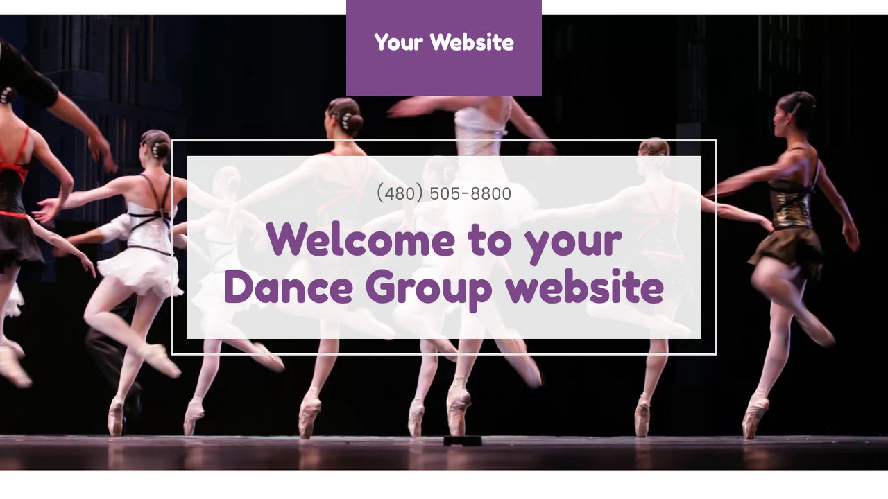 Dance Group Website Templates | GoDaddy