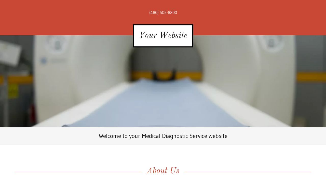 Medical Diagnostic Service site Templates GoDaddy