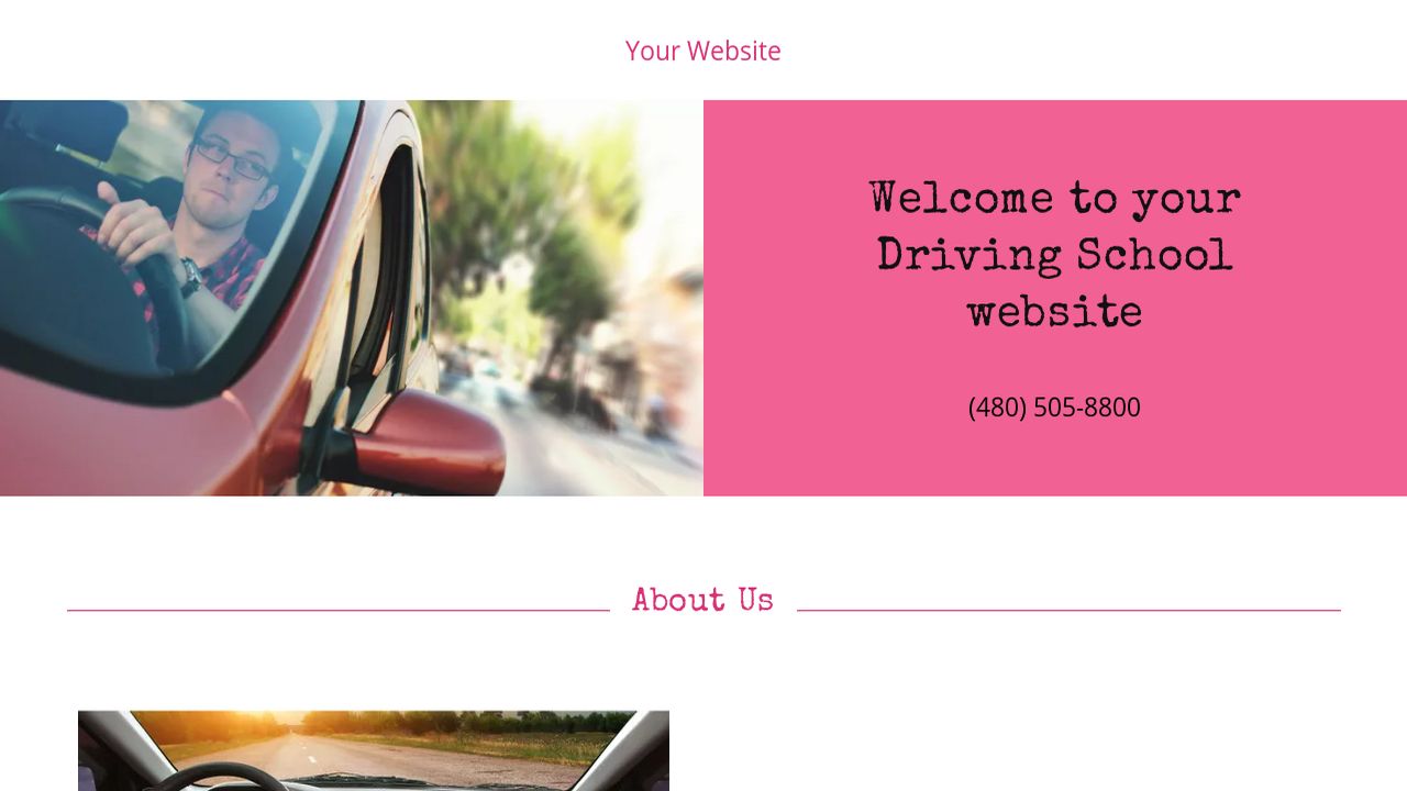 driving-school-website-templates-godaddy