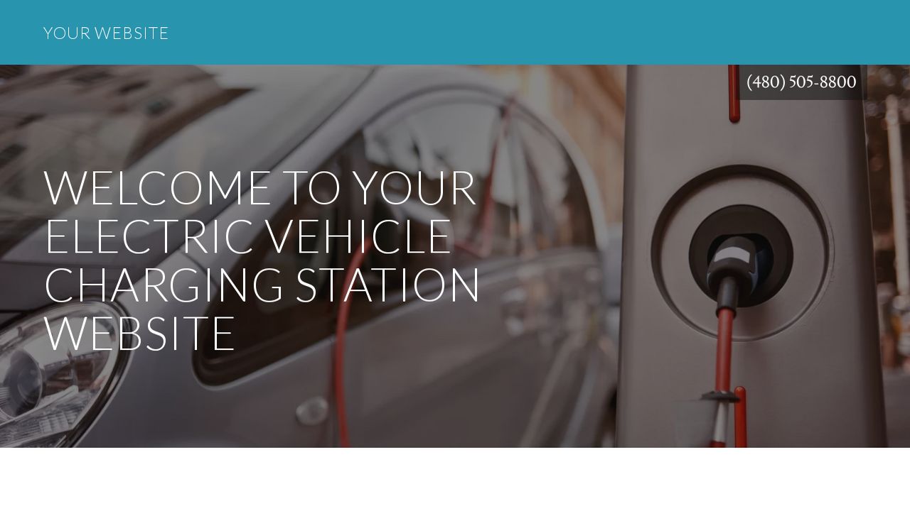 Electric Vehicle Charging Station Website Templates GoDaddy