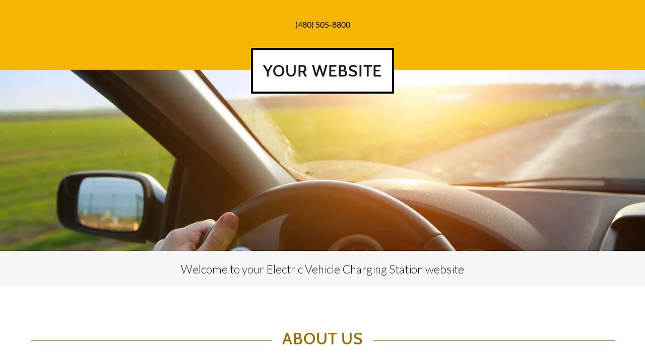 Electric Vehicle Charging Station Website Templates GoDaddy