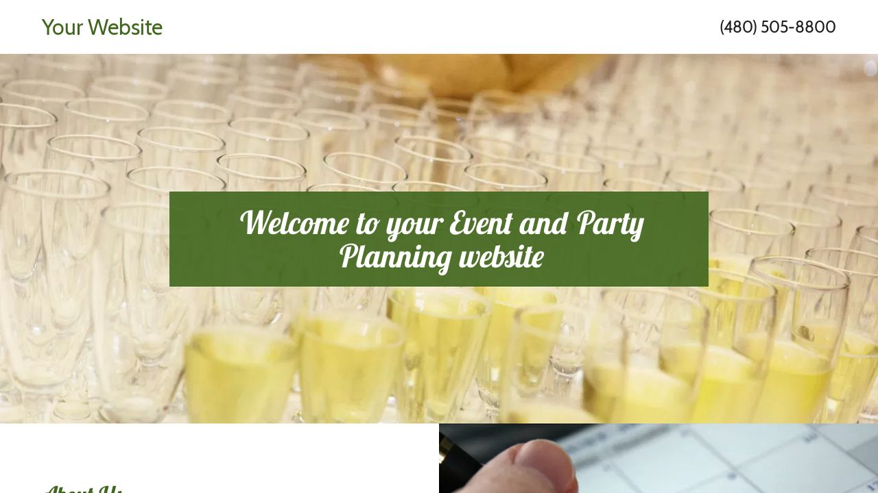 party planning web site