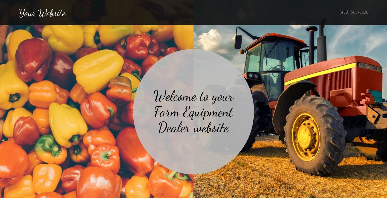Farm Equipment Dealer site Templates GoDaddy