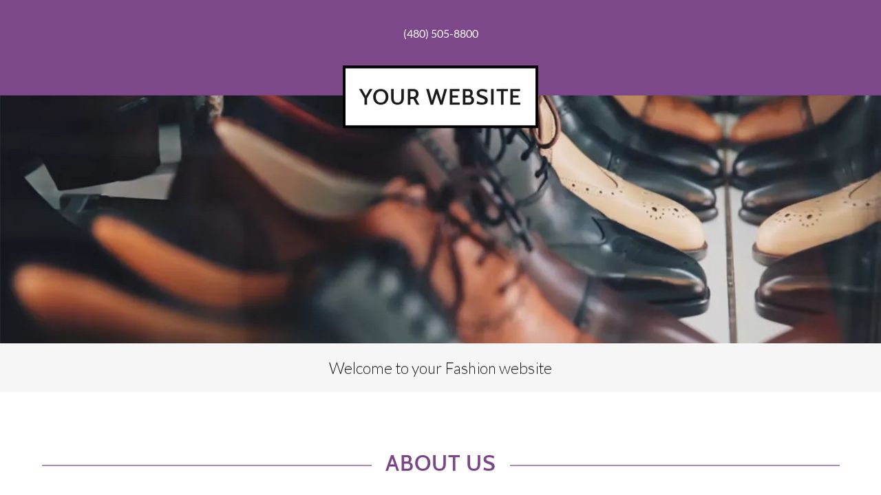 Fashion Website: Example 17
