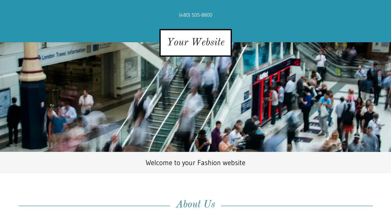 Fashion Website: Example 3
