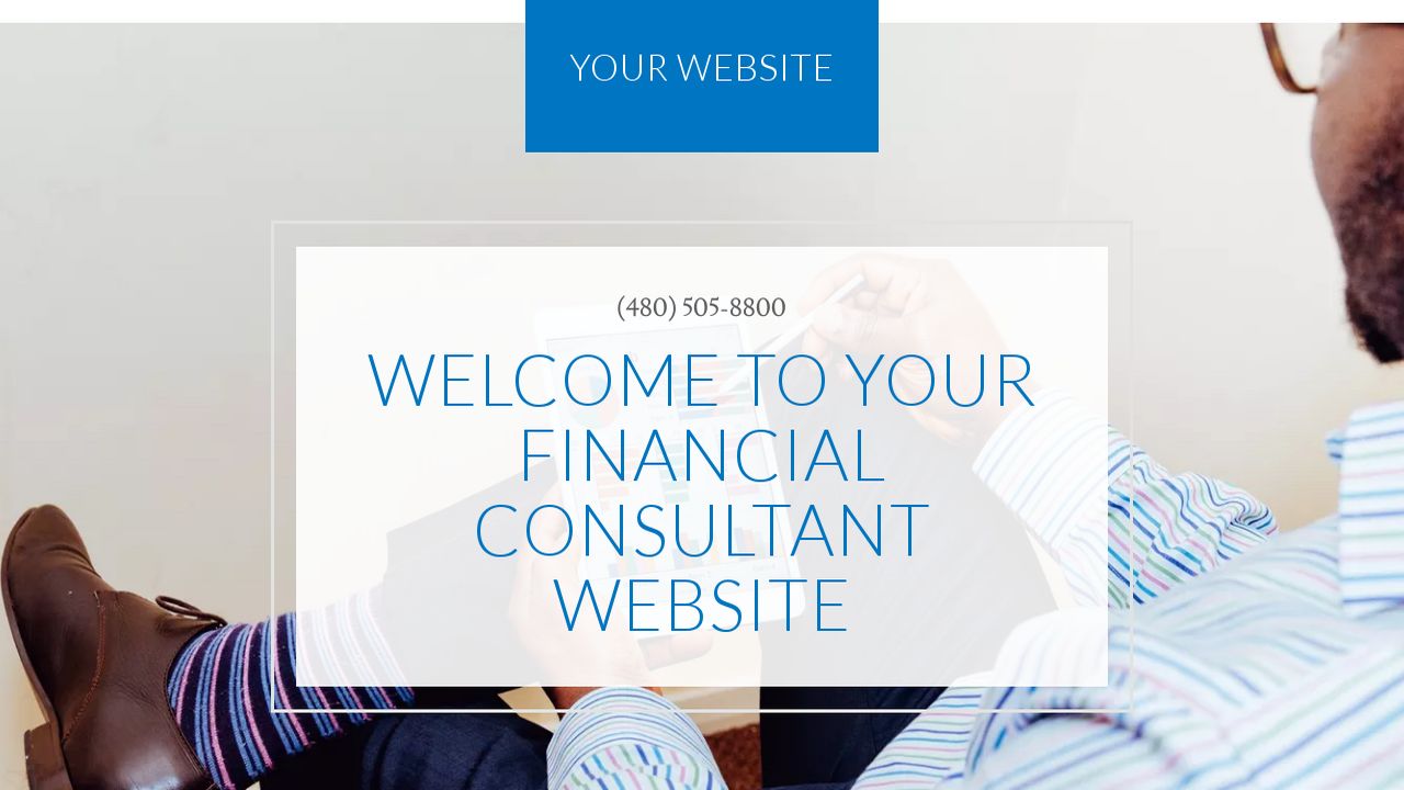 Financial Consultant Website: Example 17
