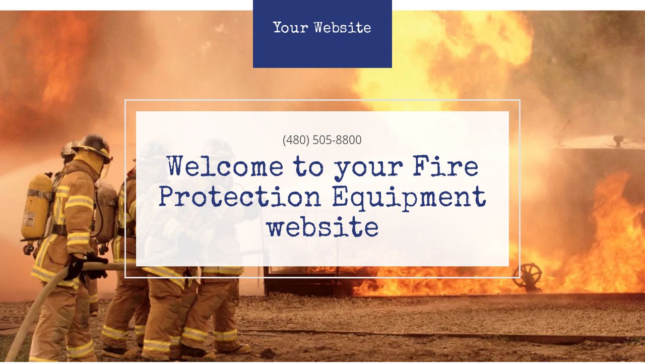 Fire Protection Equipment site Templates GoDaddy
