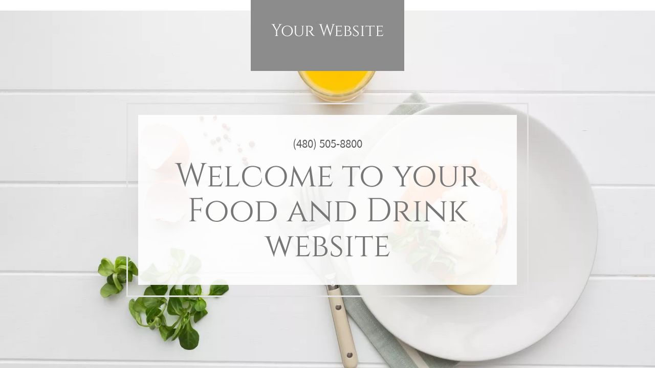 Example 13 Food and Drink Website Template | GoDaddy - 1280 x 720 jpeg 53kB