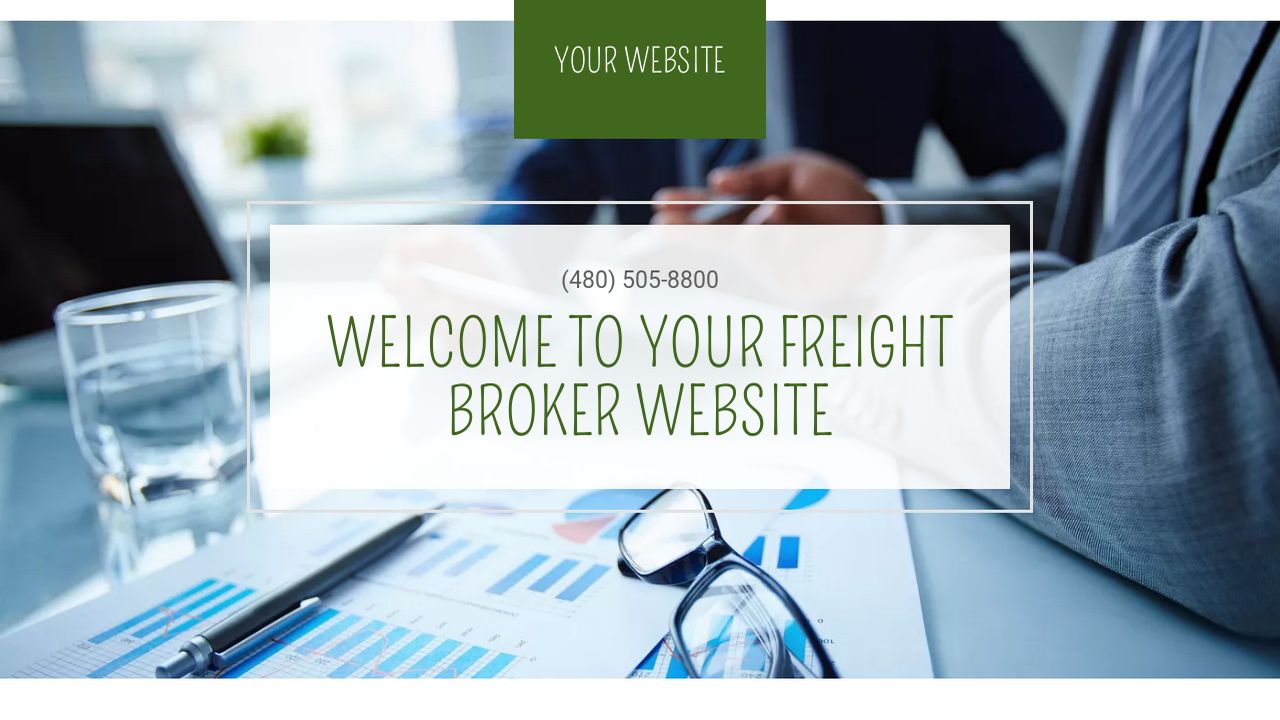 Freight Broker Website Templates GoDaddy