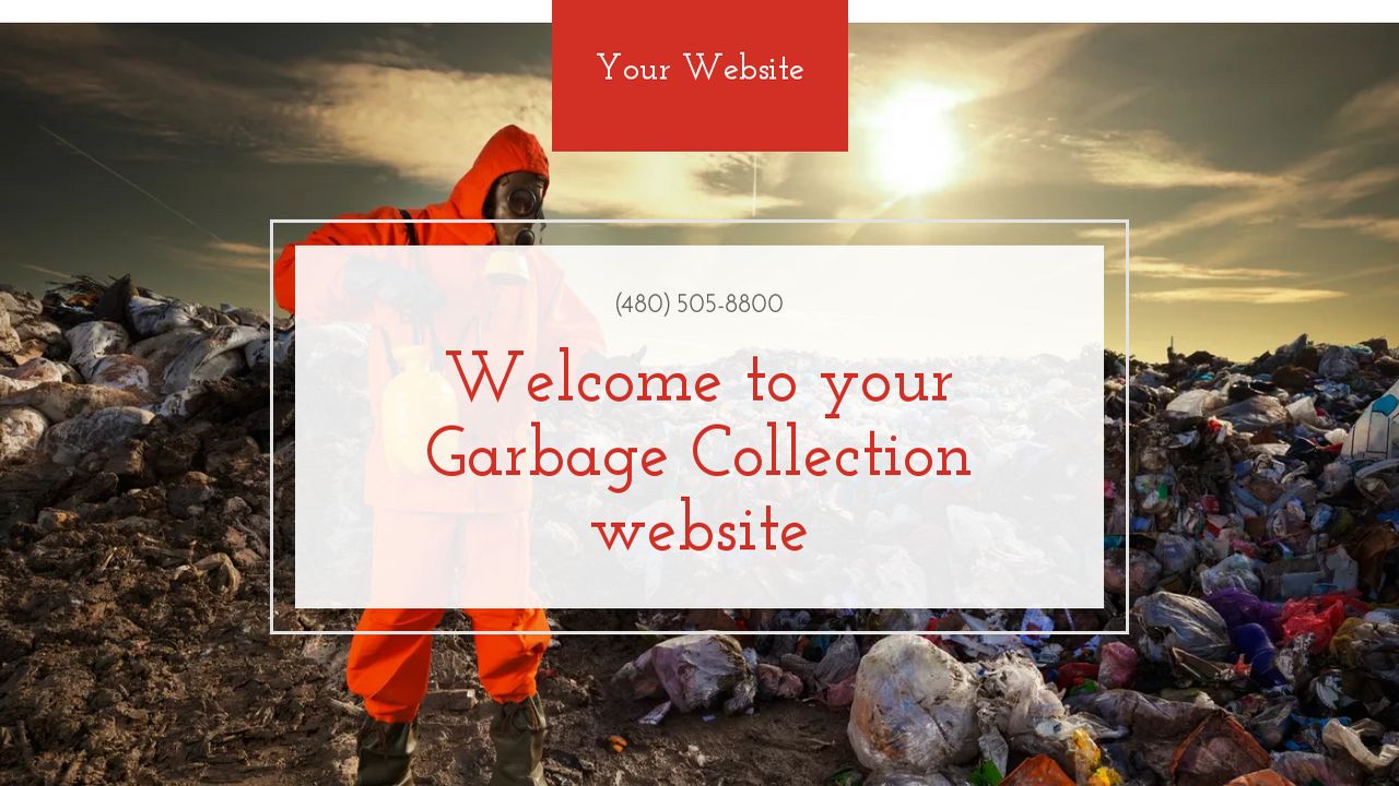 Garbage Collection site Templates GoDaddy