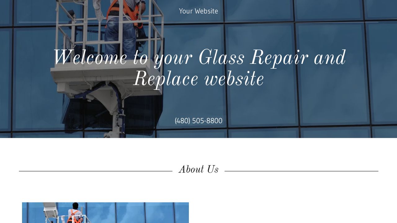 Moser Glass Company Website