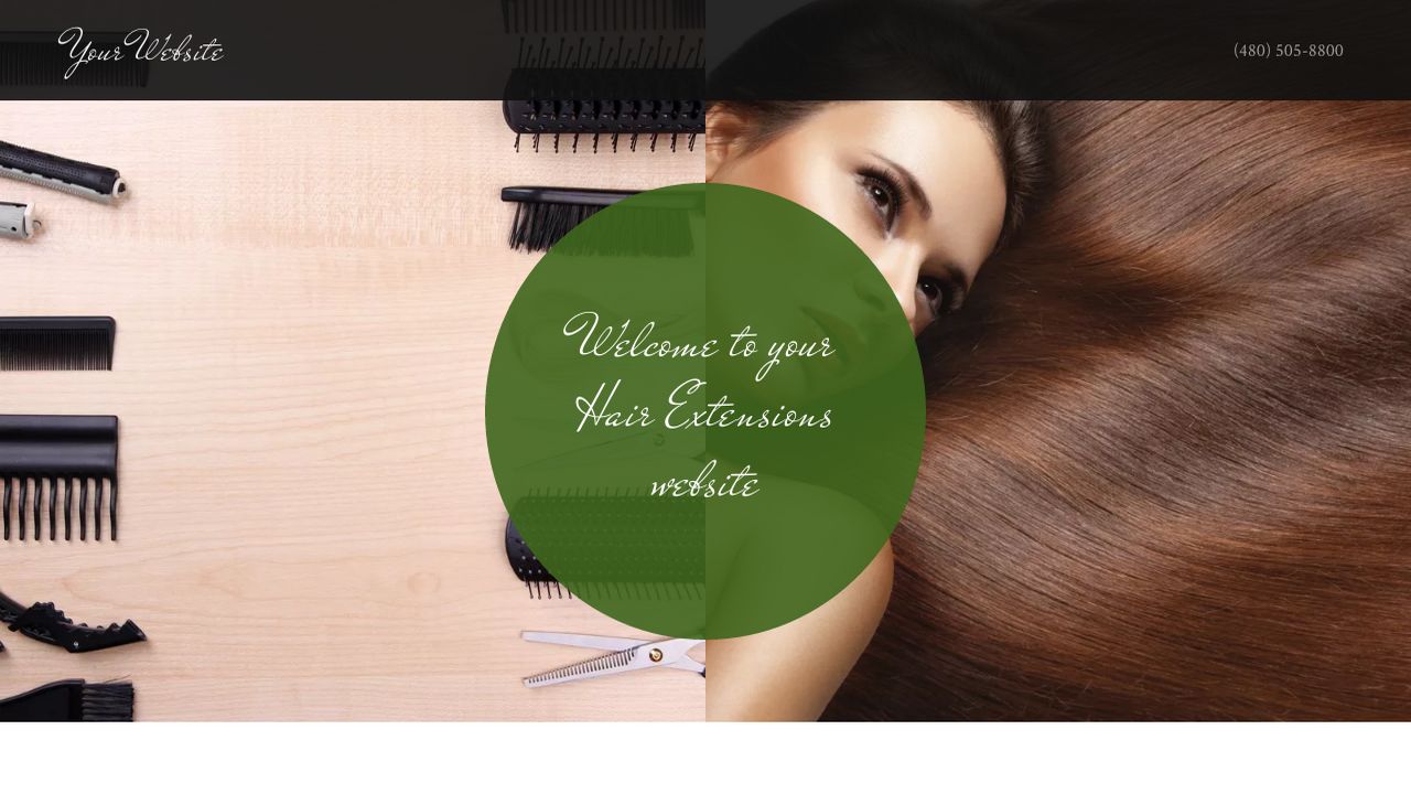 Hair Extensions Website Templates GoDaddy