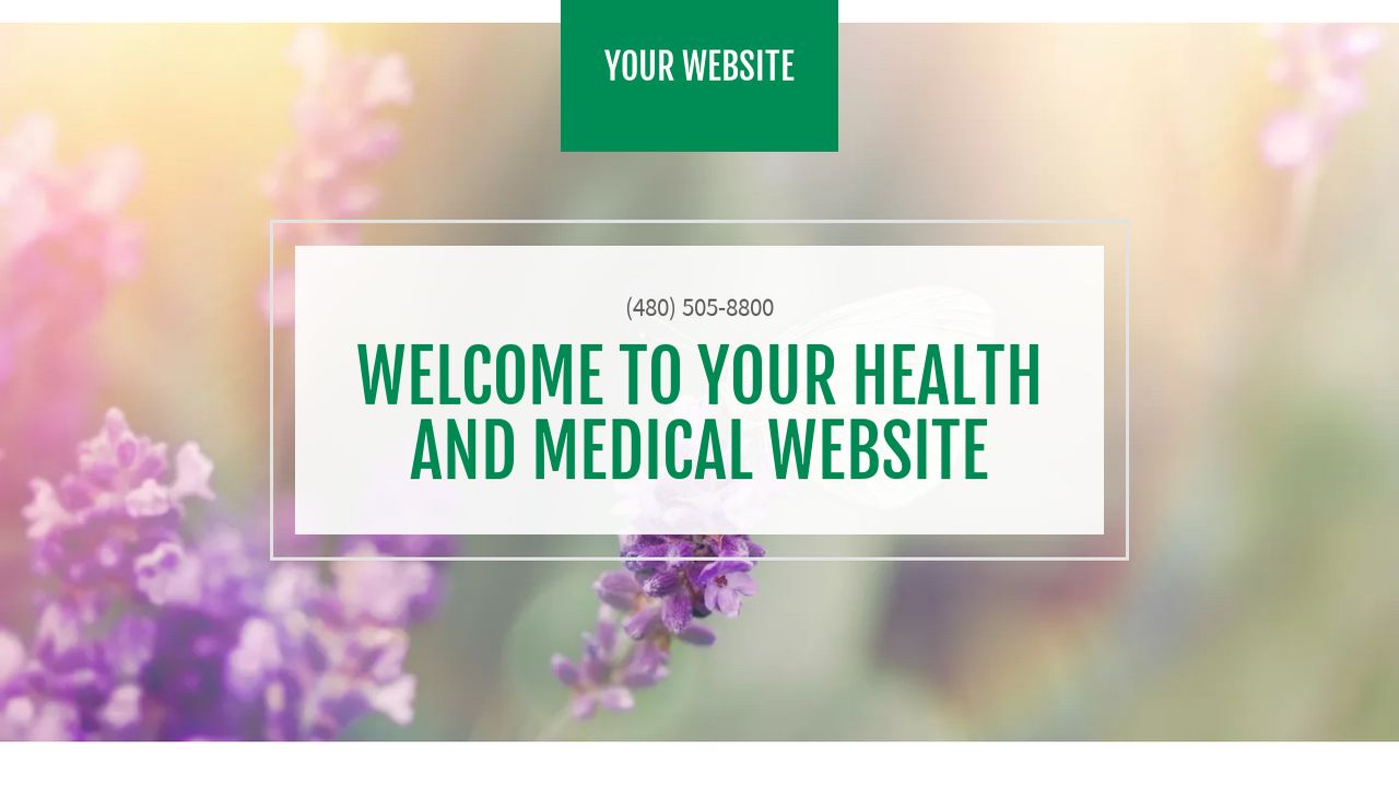 Health and Medical Website: Example 11
