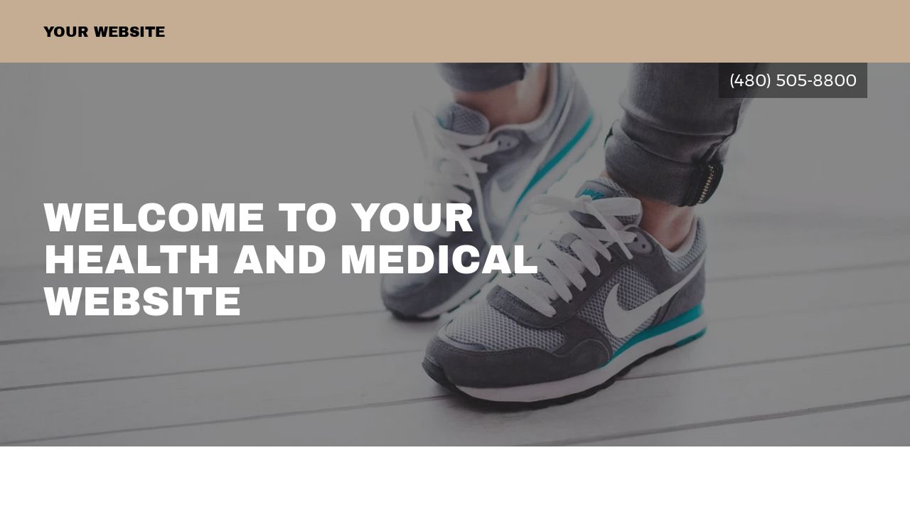 Health and Medical Website: Example 14