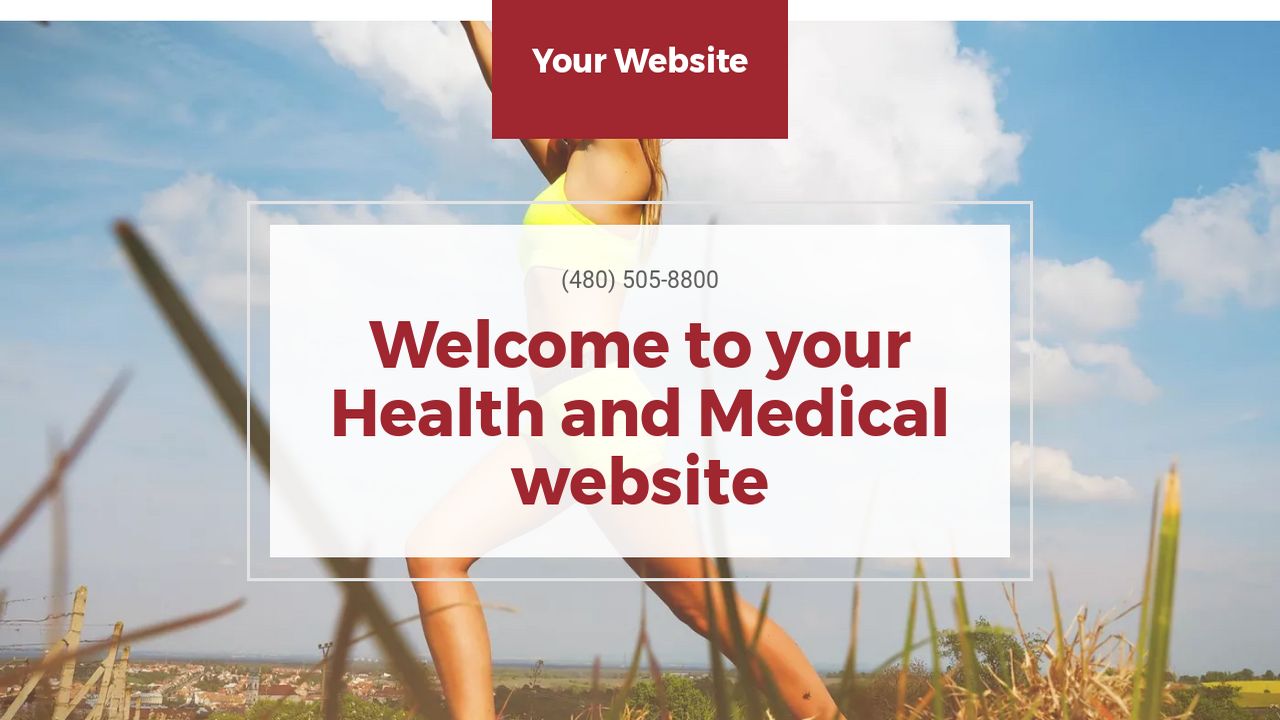 Health and Medical Website: Example 18