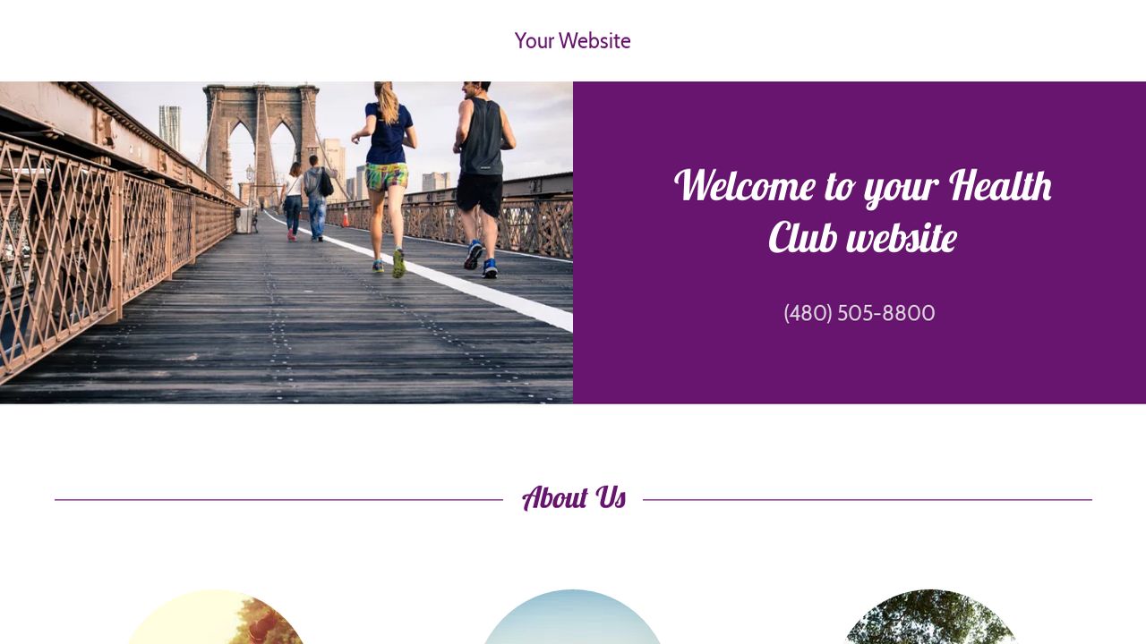 health club website templates Fitness club flash website template | best website templates.