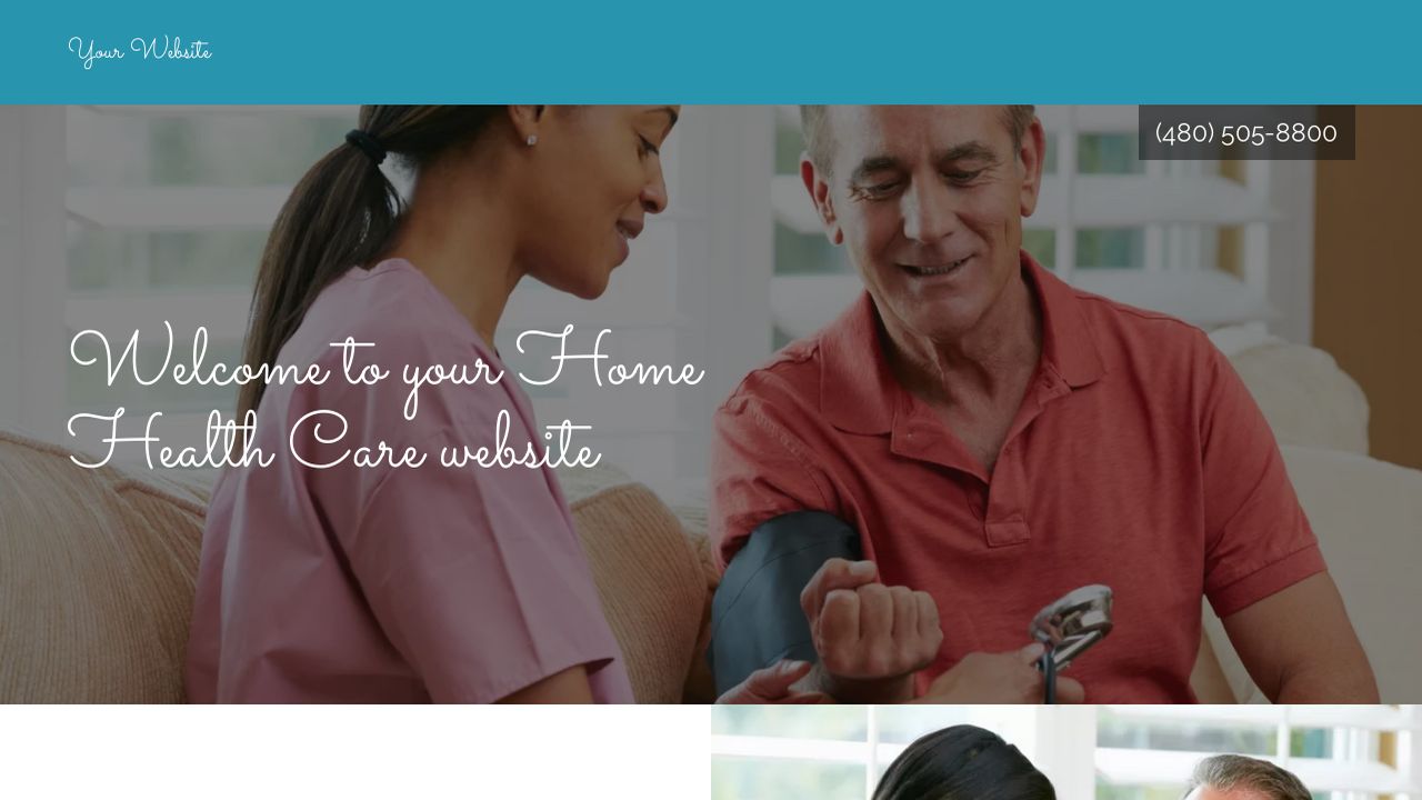 Example 17 Home Health Care Website Template GoDaddy