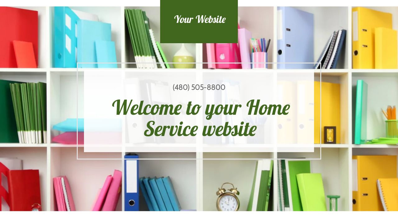 Home Service Website: Example 2