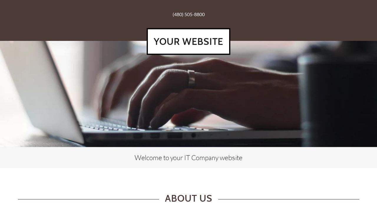 IT Company Website: Example 10