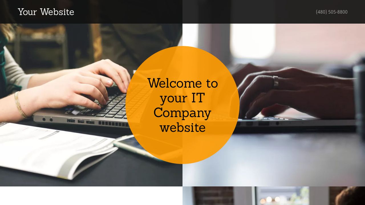 IT Company Website: Example 7