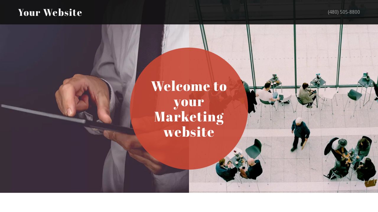 Marketing Website: Example 1