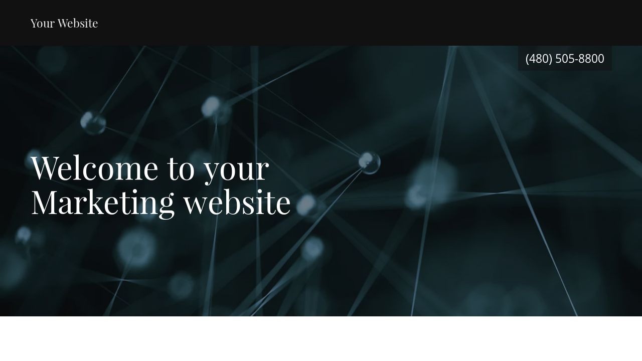 Marketing Website: Example 10