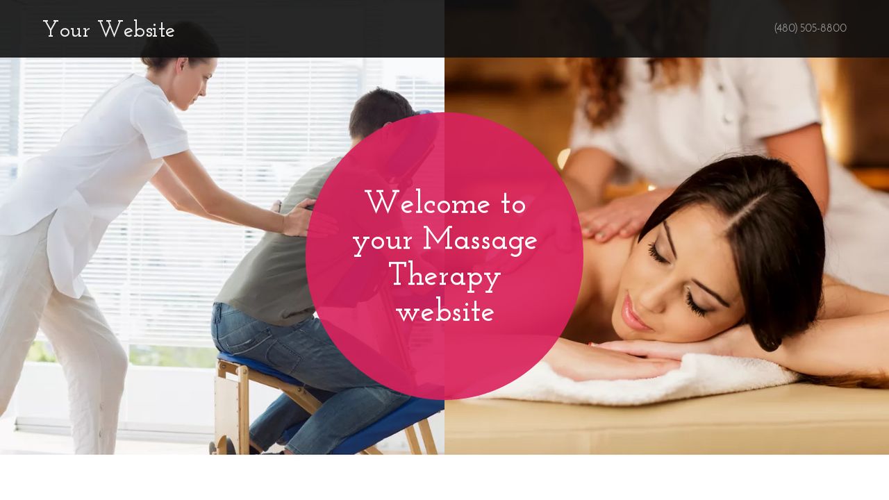 Massage Therapy Website Templates Godaddy